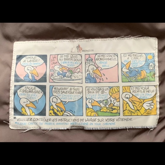 Moncler Genevrier Women Long Down Coat Parka Jacket Hood Fur Size 3 or L Winter - Picture 10 of 14